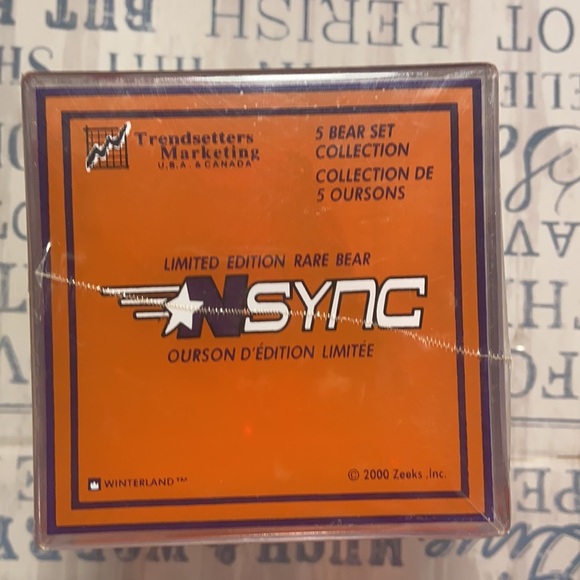 NSYNC Limited Edition Rare Bear Justin Timberlake NSYNC On Stage - Picture 5 of 7